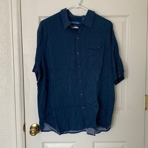 Navy polo for men